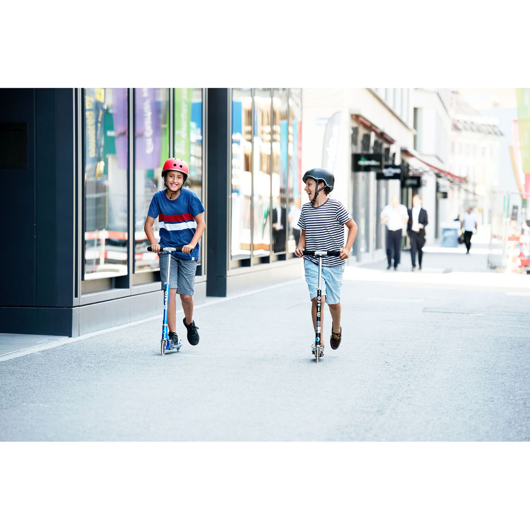 Micro Løbehjul, Sprite LED - Sapphire Blue