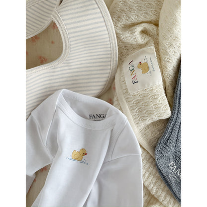 Fanga Fontana Piscina bodystocking m. lange ærmer, 2-pak - Optic white