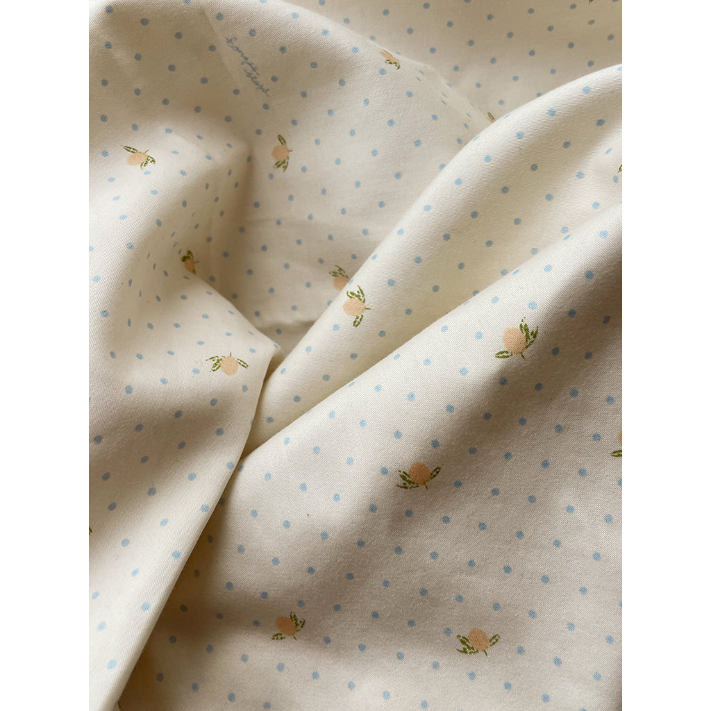 Konges Sløjd stofble, økologisk muslin, 3-pak - Lemon Dot