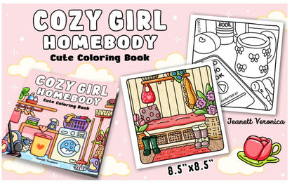 Cozy Girl Homebody, malebog