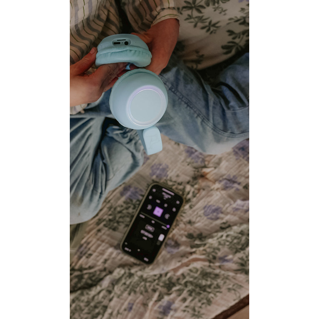 Lalarma trådløse hovedtelefoner med lys, til teenagere og børn - Purple