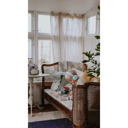 Lalarma trådløse hovedtelefoner med lys, til teenagere og børn - Mint