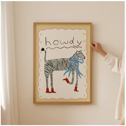 Yaya Studio plakat, Howdy - A4