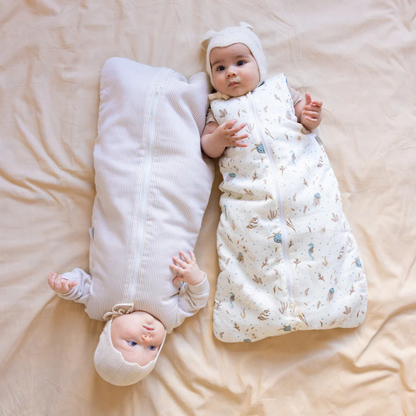 Cam Cam sovepose, Classic Stripes Camel - 6-18 mdr.