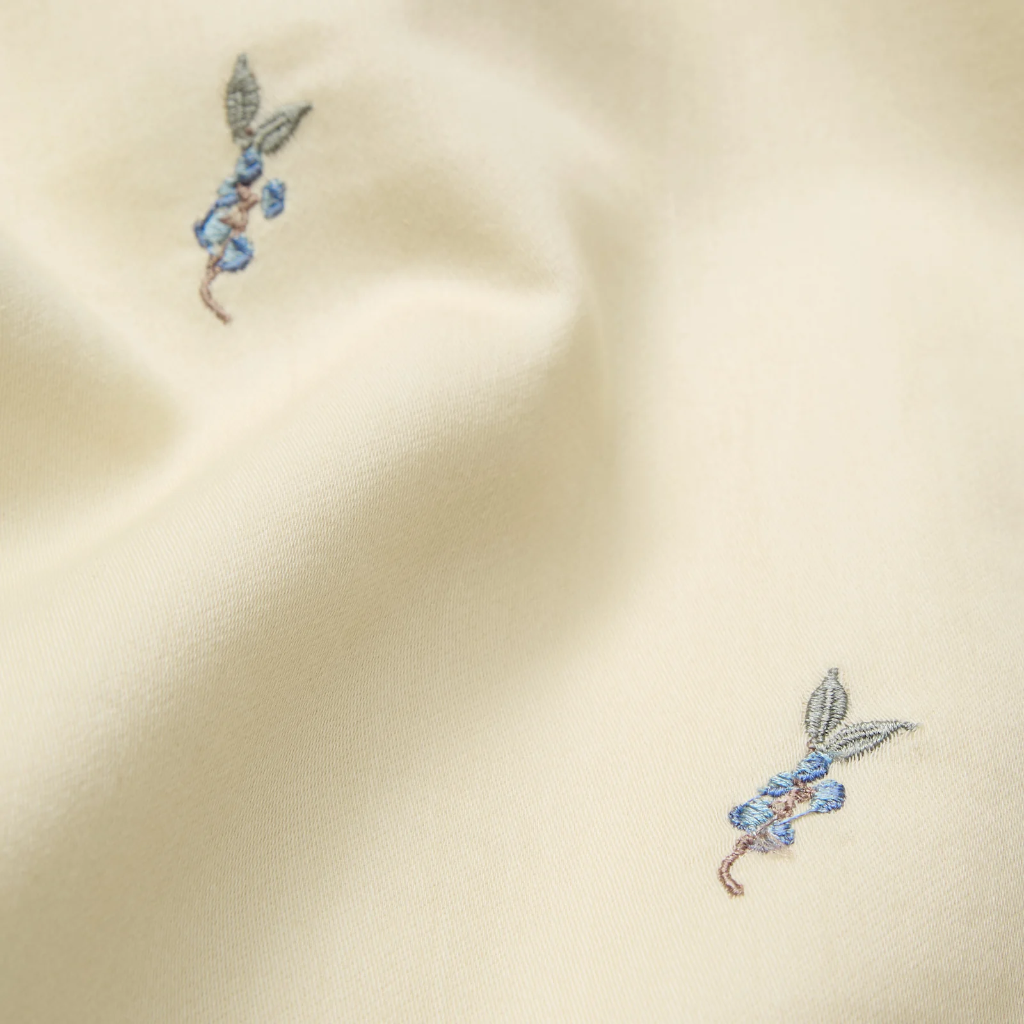 Cam Cam babysengetøj, Økologisk, Broderet - Blueberries