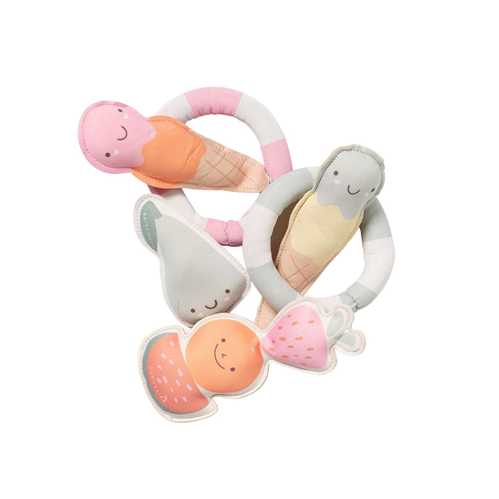 Sunnylife dykkertilbehør, 6 stk. Cotton Candy Set