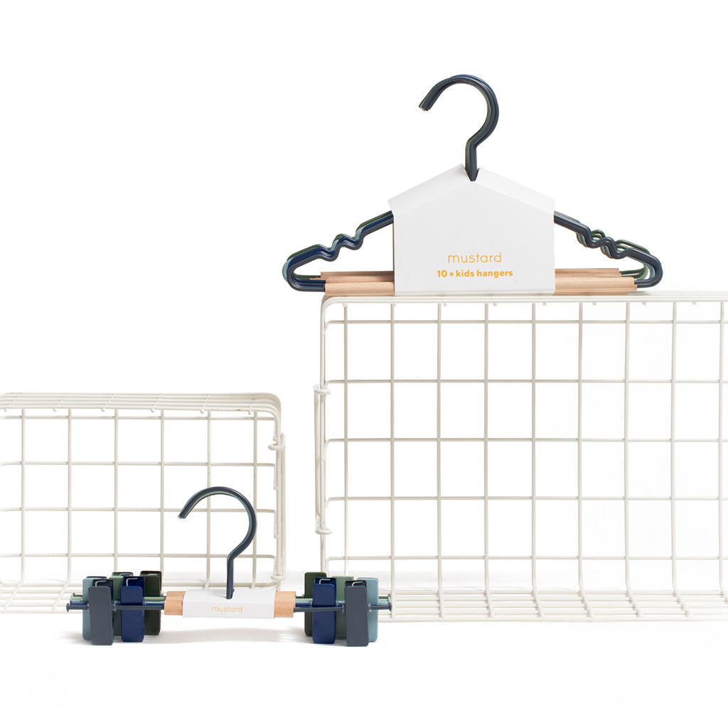 Mustard Made Kids Top hanger, 10-stk. børnebøjler - Winter ORDRE EFTER 11/12-25 BLIVER FØRST LEVERET I JANUAR 26