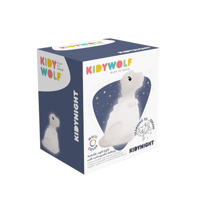 Kidynight, genopladelig natlampe - Dino