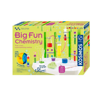 Kosmos eksperiment sæt, Kemisæt - Big Fun Chemistry