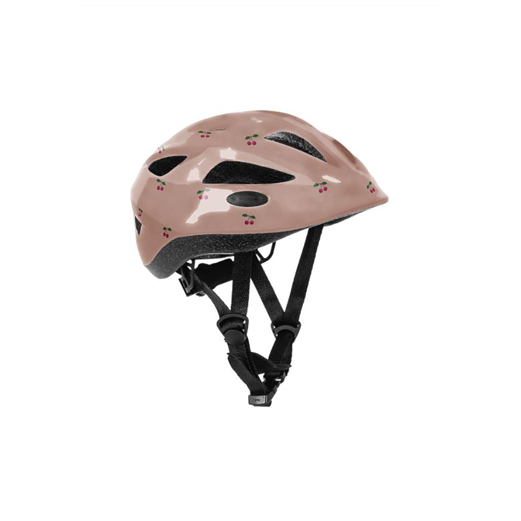 Konges Sløjd cykelhjelm, Cherry all-over-print - Str. 2-4 eller 4-8 år
