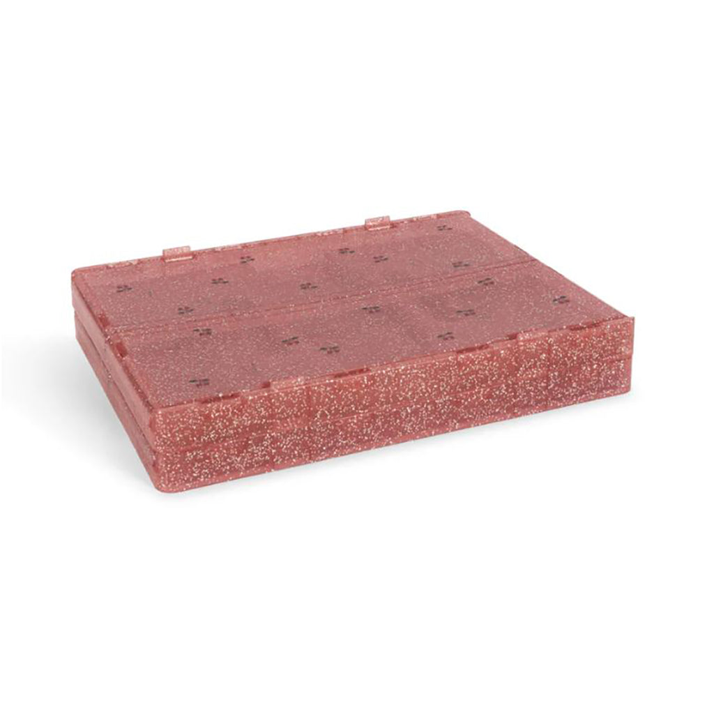 Konges Sløjd Glitter opbevaringsæsker 2-pak, Sparkling Blush