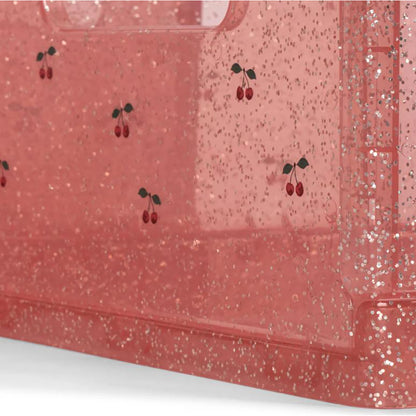 Konges Sløjd Glitter opbevaringsæsker 2-pak, Sparkling Blush