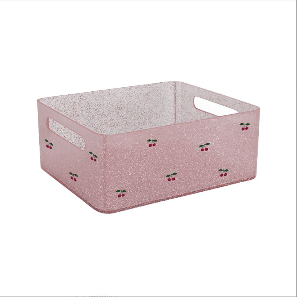 Konges Sløjd Glitter opbevaringsæsker 2-pak, Sparkling Blush