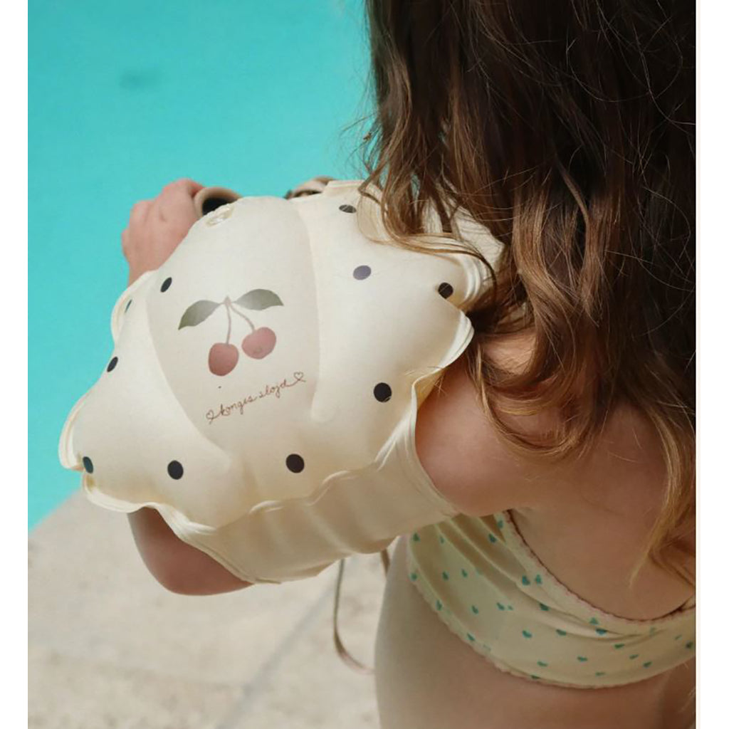 Konges Sløjd badevinger, flere str. - Navy dot