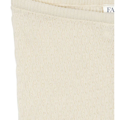 Fanga Fontana Venti Pointelle leggings, Antique white - str. 1 - 9 mdr.