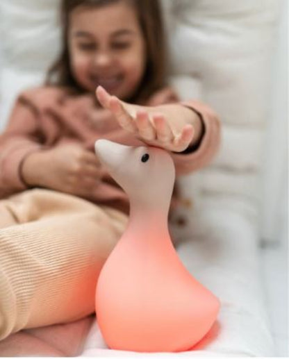 Flow Amsterdam Liva gås natlampe, beige