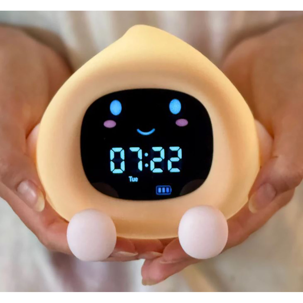 Lumulu søvntræner, natlampe med nat og dag indikation - Beige