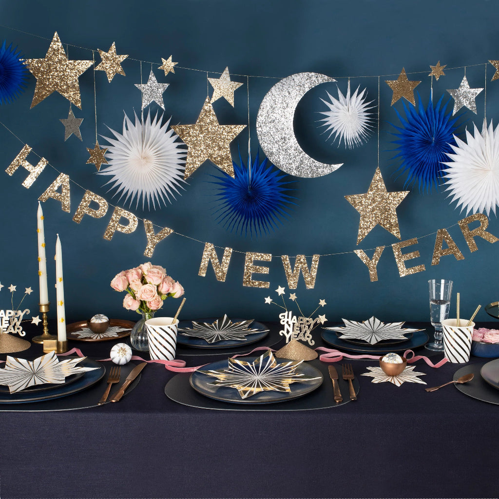 Meri Meri guirlande, Celestial New Year garland - 2.4 meter