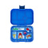 Yumbox madkasse m. 6 rum, Original  - Funny monster - surf blue