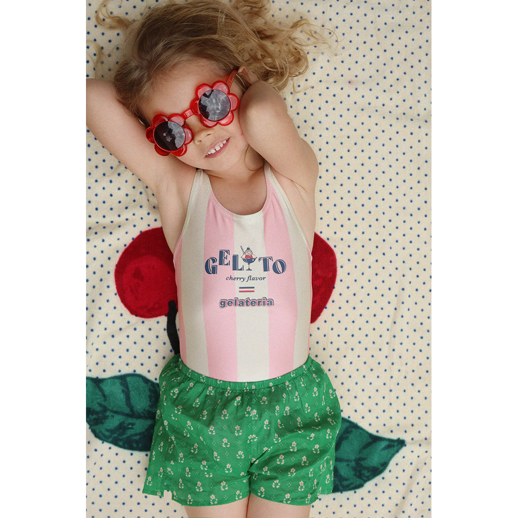 Konges Sløjd junior solbriller, Flower - Red