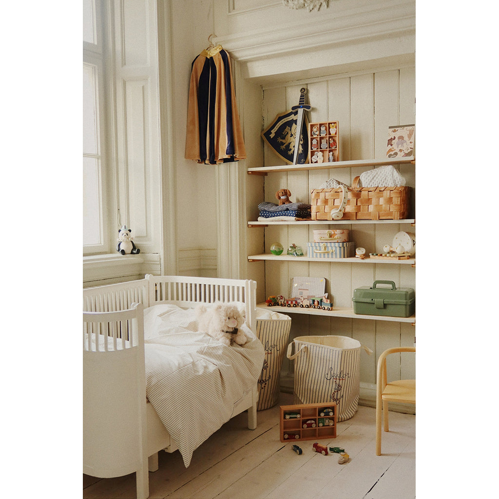 Konges Sløjd Junior sengetøj, GOTS - Verona blues