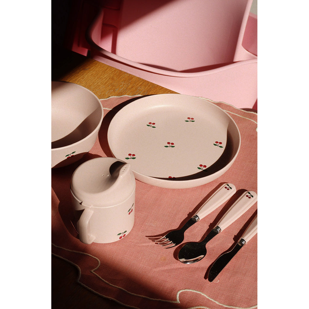Konges Sløjd Tallerkener, 5-pak - Cherry mix