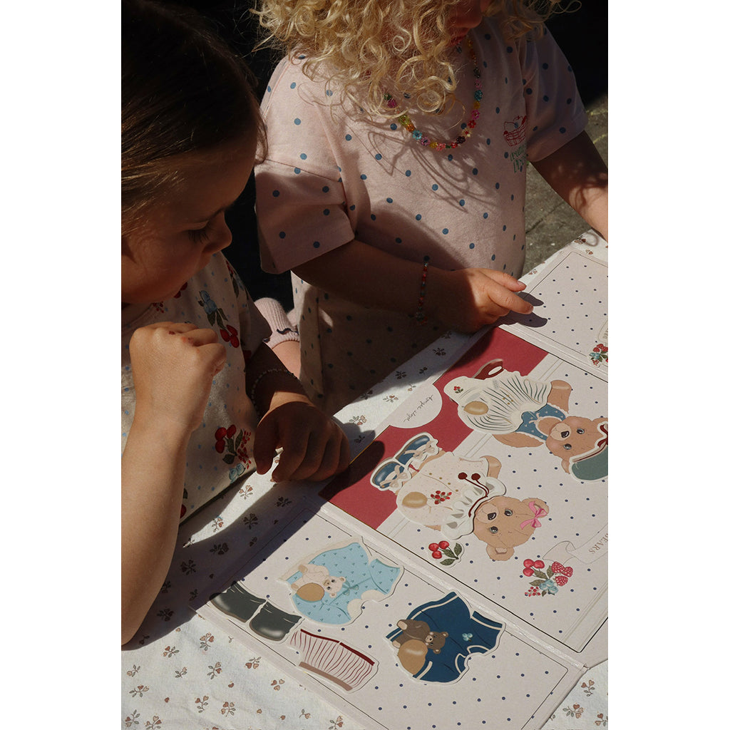 Konges Sløjd Klistermærkebog, My sticker world - Multi