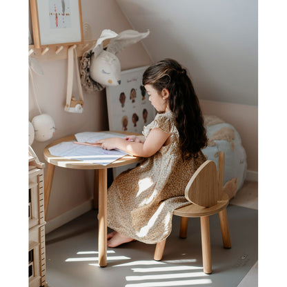 Noui Noui Floor mat, stoleunderlag - Olive hazel gray