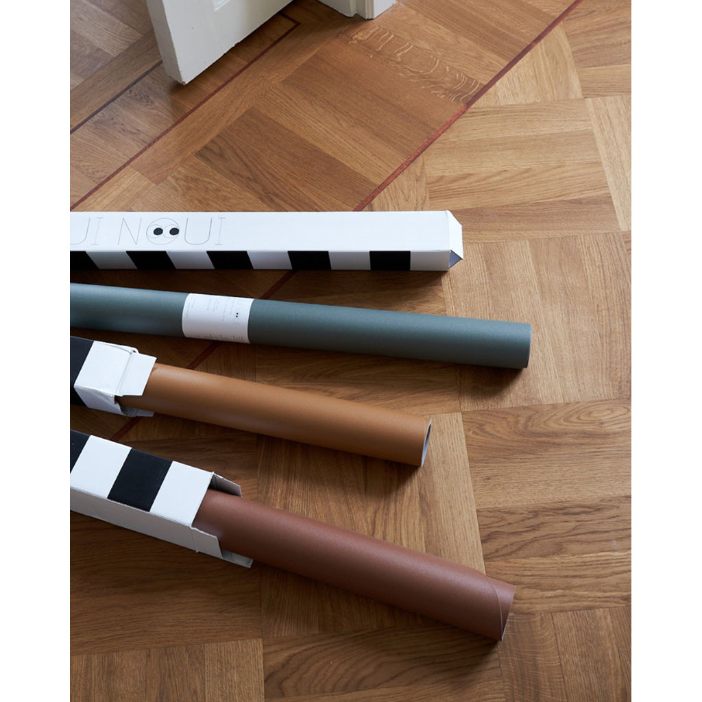 Noui Noui Floor mat, stoleunderlag - Olive hazel gray