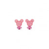 Milk x Soda Minnie øreringe til børn, clip-on - Pink