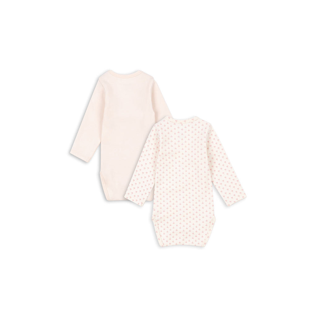 Fanga Fontana Bello bodystocking m. lange ærmer, Blush mix - str. 1 - 9 mdr.