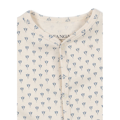 Fanga Fontana Bello bodystocking m. lange ærmer, Punto blue - str. 1 - 6 mdr.