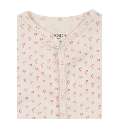 Fanga Fontana Bello bodystocking m. lange ærmer, Punto rosa - str. 1 - 6 mdr.