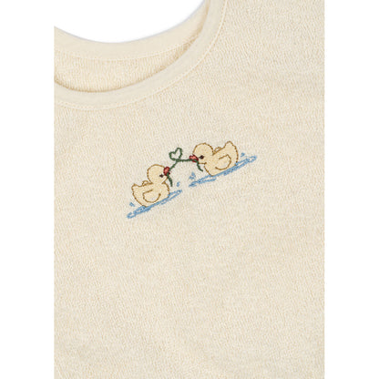 Fanga Fontana Fio Terry hagesmæk, GOTS, 2-pak - Antique white