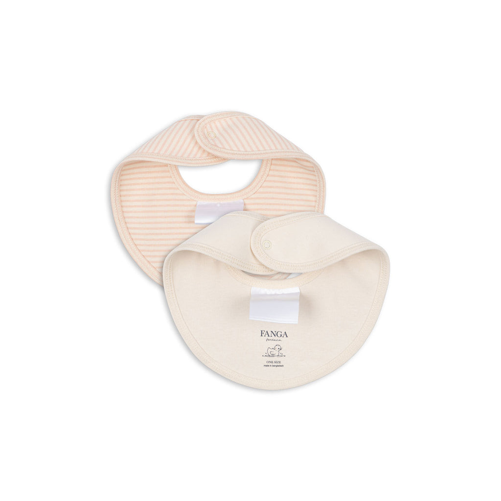 Fanga Fontana hagesmæk, Fio Stripe, 2-pak -  Blush mix