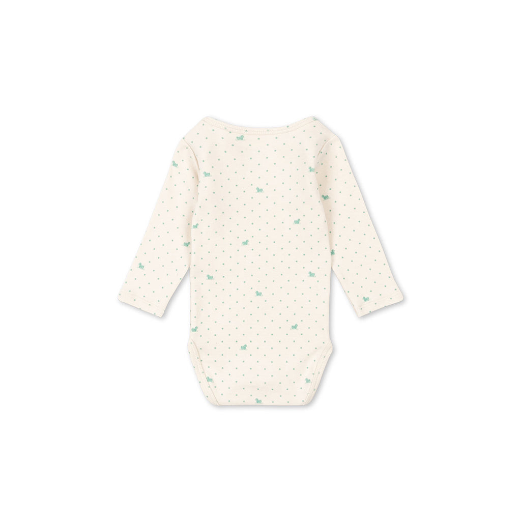 Fanga Fontana Bello bodystocking m. lange ærmer, Lago verde - str. 1 - 9 mdr.