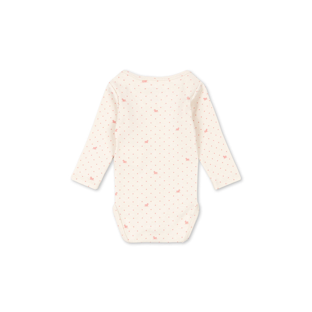 Fanga Fontana Bello bodystocking m. lange ærmer, Lago rosa - str. 1 - 9 mdr.