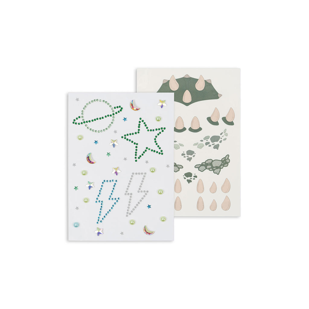 Konges Sløjd tatoveringer og selvklæbende ædelsten, Blue