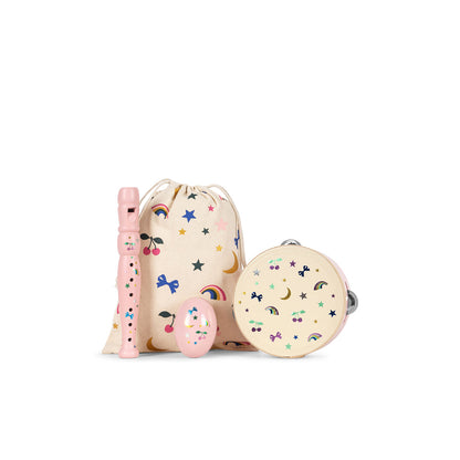 Konges Sløjd Lille sæt m musikinstrumenter, Rainbow twinkle