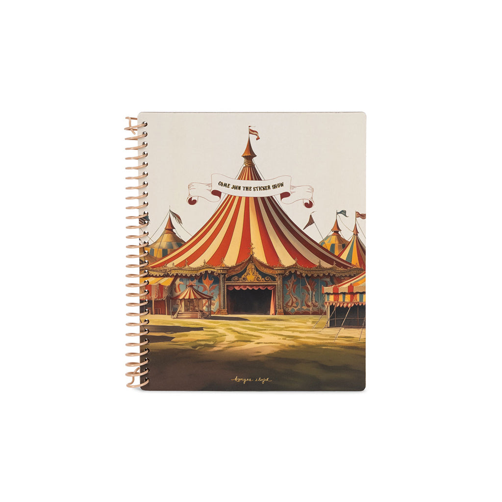 Konges Sløjd My sticker book, Klistermærkebog - Circus