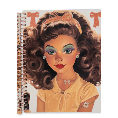 Konges Sløjd glam me up, Klistermærkebog