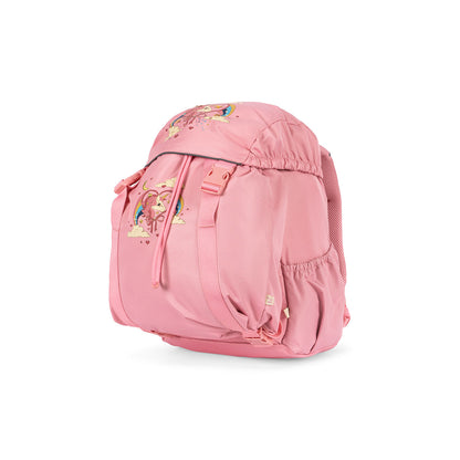 Konges Sløjd Clover skoletaske m. gymnastikpose og regnslag, Peony