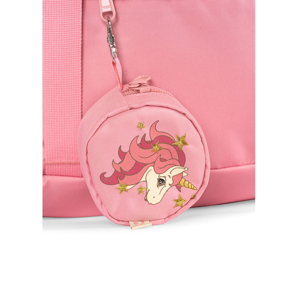 Konges Sløjd Clover skoletaske m. gymnastikpose og regnslag, Peony