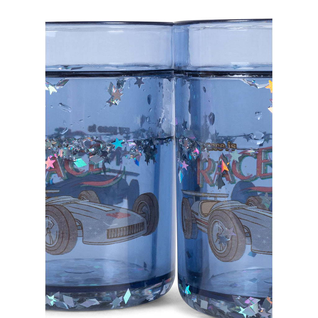 Konges Sløjd glitter kop, 2-pak - Race