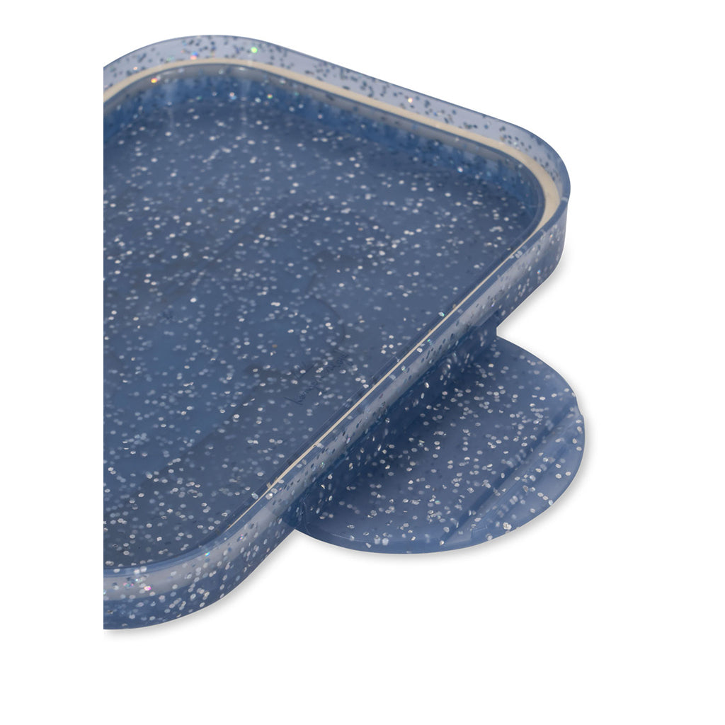 Konges Sløjd Glitter Lunch box, Madkasse - Race