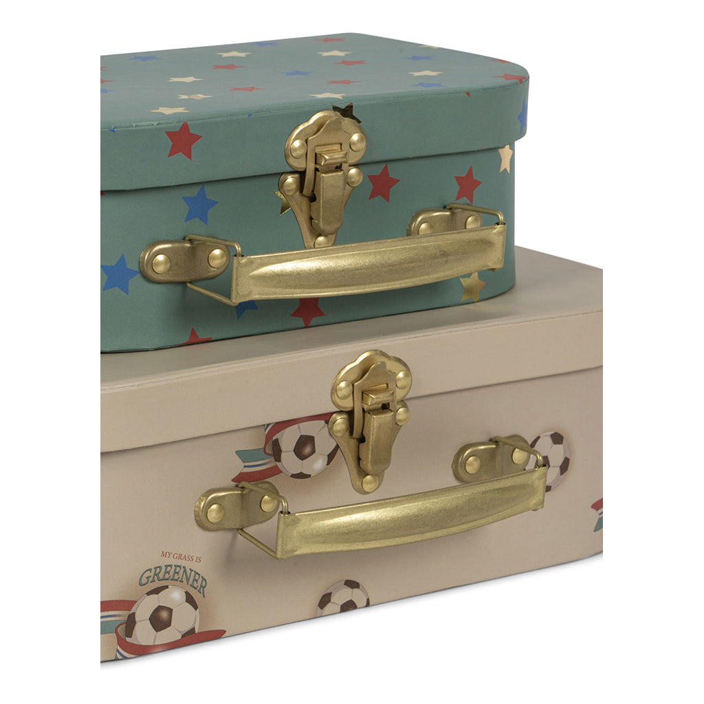 Konges Sløjd kuffertsæt, 2 stk - White/Kick it