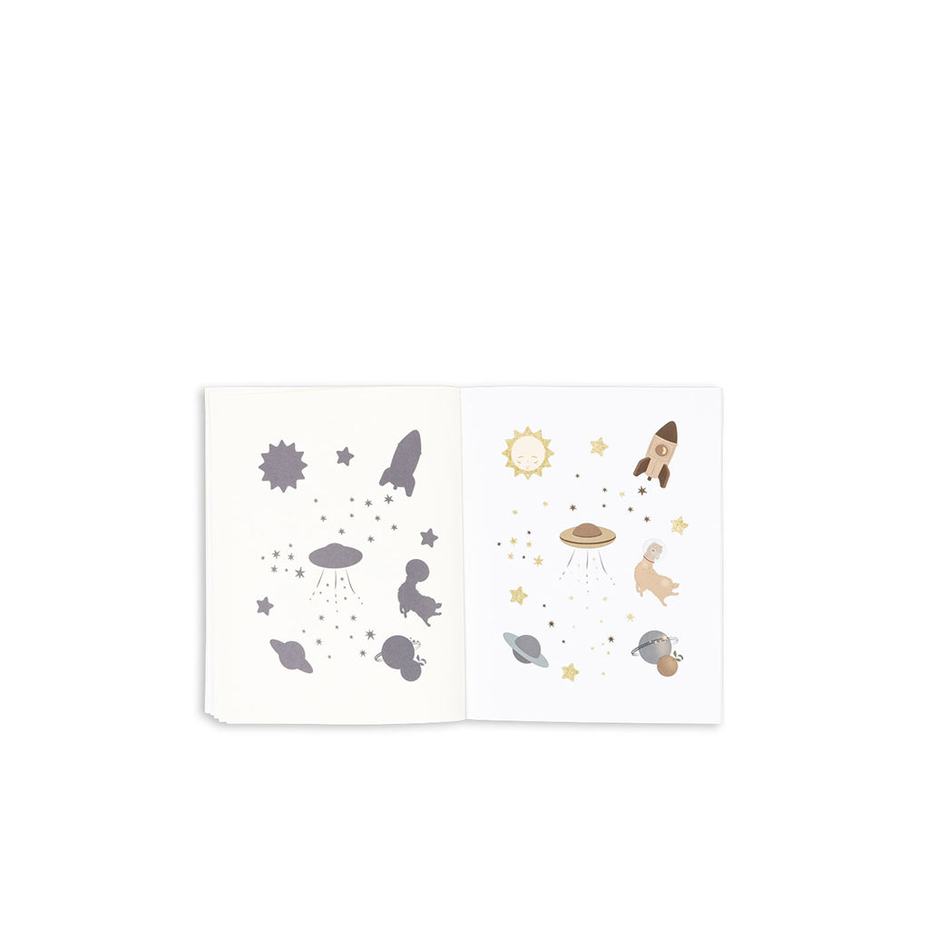 Konges Sløjd Aktivitetsbog m. farveblyanter og klistermærker - Multi