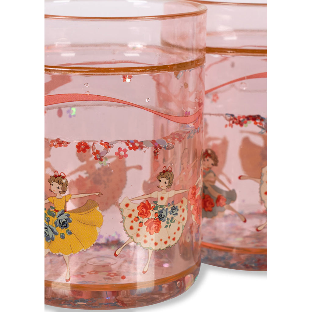 Konges Sløjd glitter kop, 2-pak - Tip toe twinkle