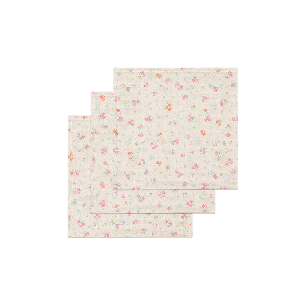 Konges Sløjd stofble, økologisk muslin, 3-pak - Noroka