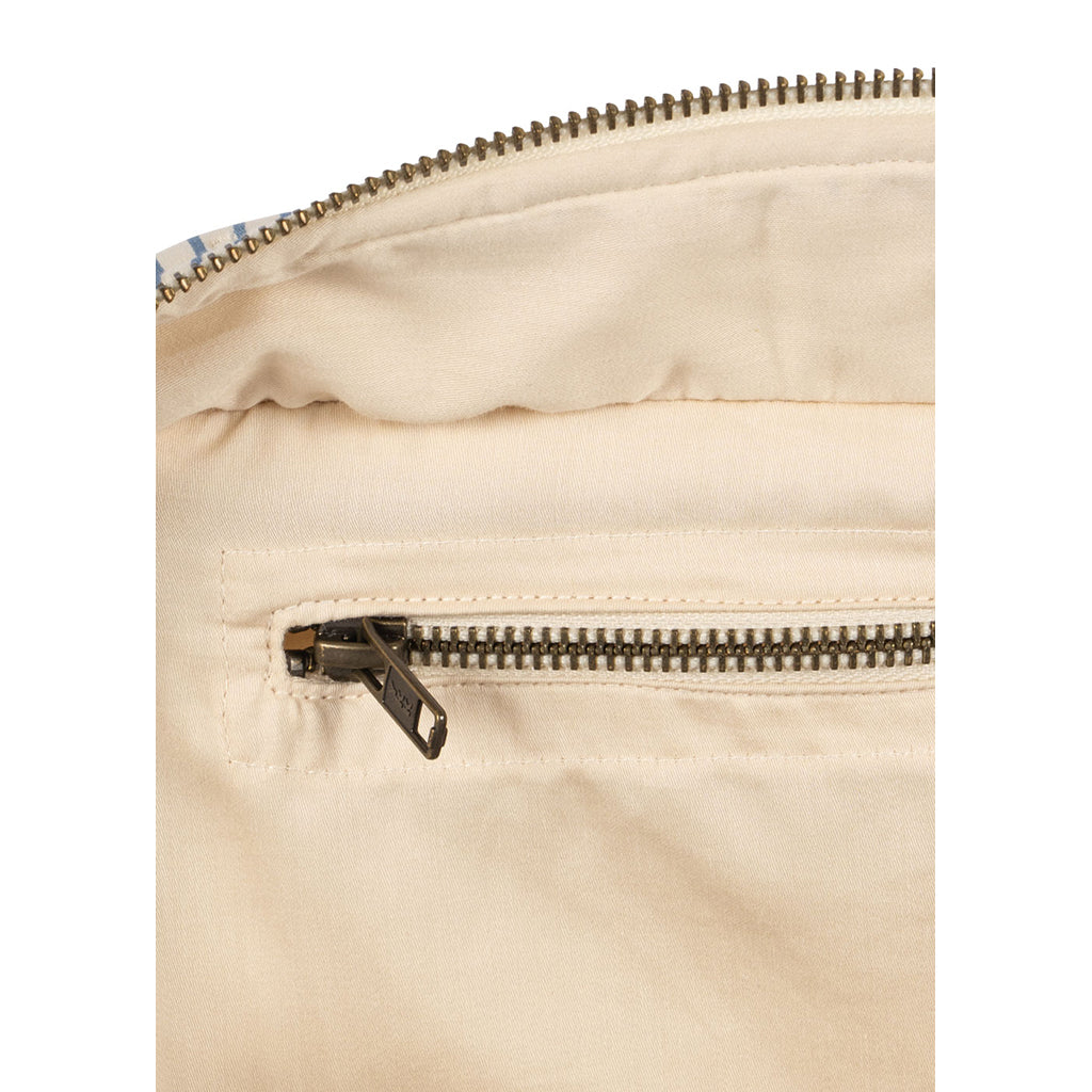 Konges Sløjd Stor toilettaske, quiltet - Stripe blue